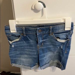 GAP stretch midi girl’s denim shorts